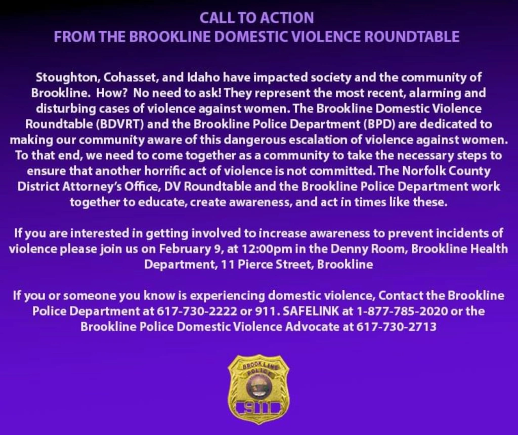 Brookline Domestic Violence Roundtable